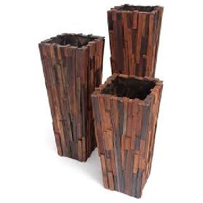 Wooden Flower Pots